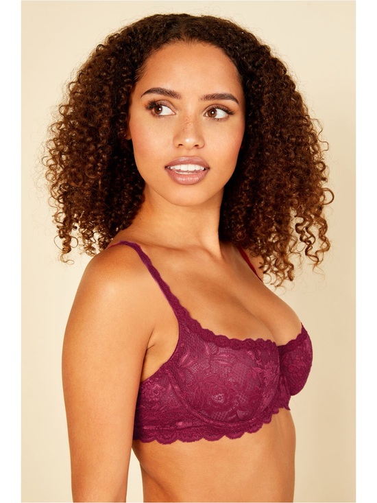 Cosabella Other - NWT Cosabella Never Say Never Balconette Bra in Vino 34C